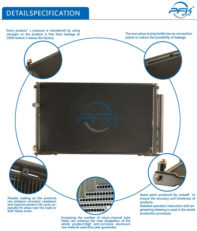 Factory Custom Micro Channel Parallel Flow Car Cooler