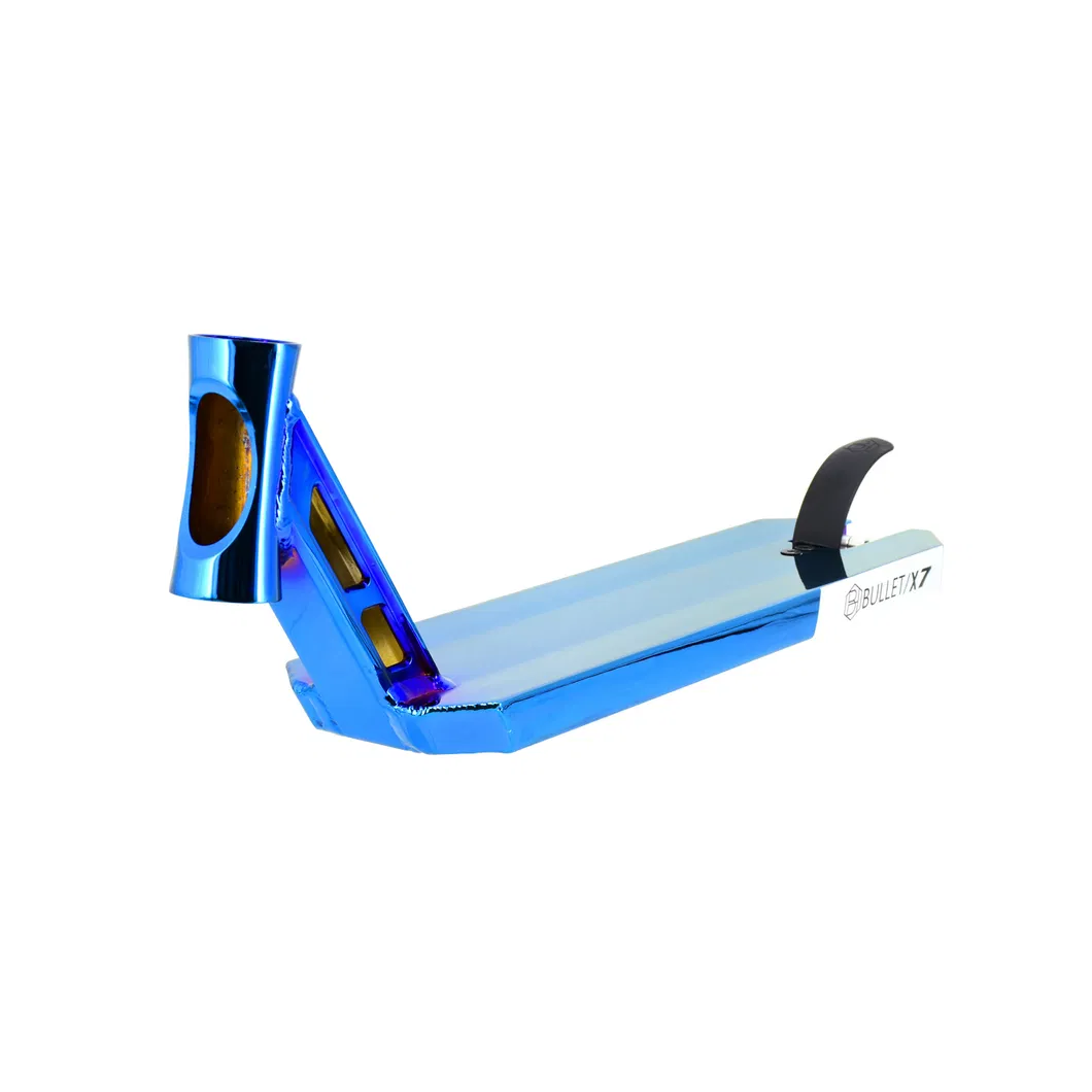 OEM/ODM Scooter Deck 5 6 7 Inch Wide Custom PRO Extreme Trick Scooter Aluminum CNC Forged Kick Scooter Deck New Design 2023