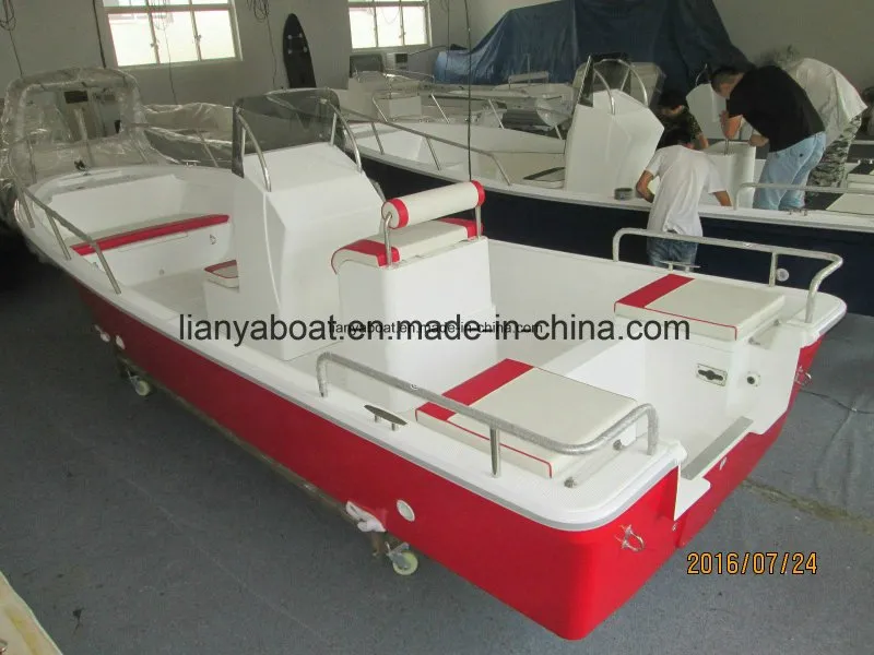 Liya 19FT Fiberglass Fishing Boats Made in China