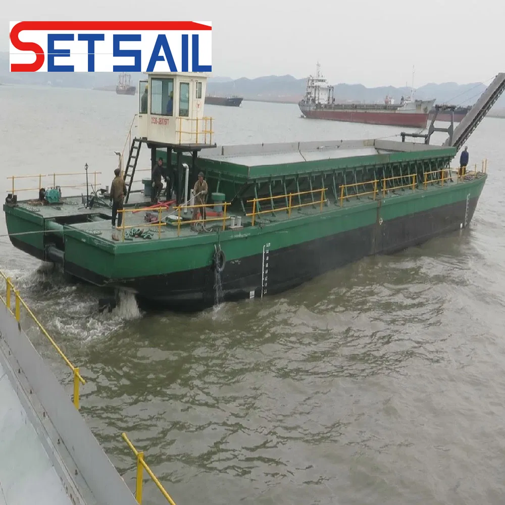 Steady Performance Sand Transportation Boat with Automatic Unloading