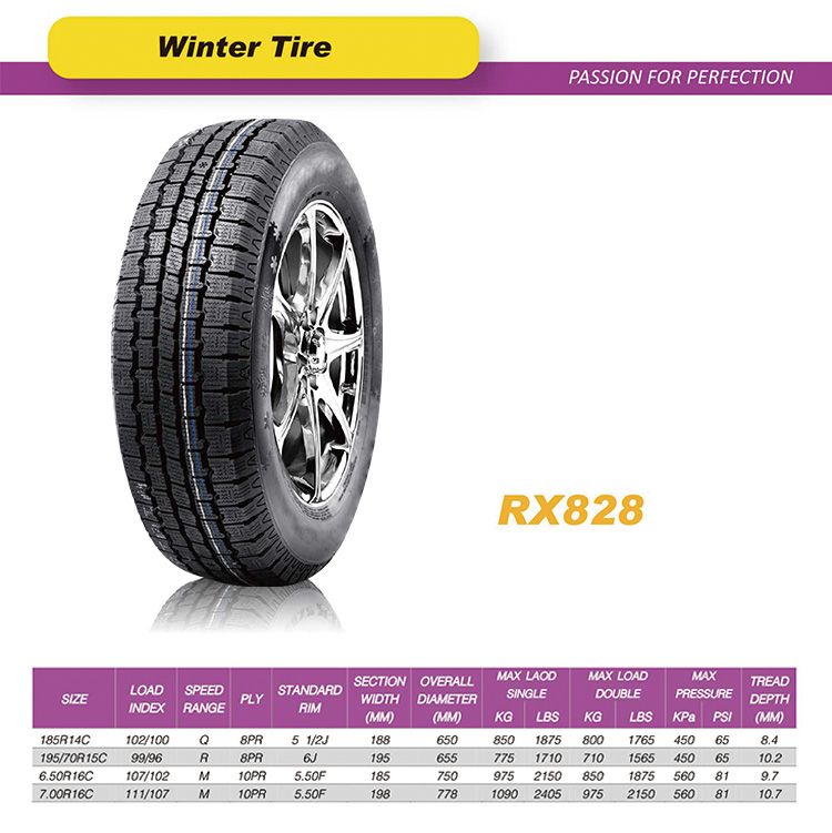 Aufine 6.5r16c China Brand Good Deal Winter Car Tire with High Mileage