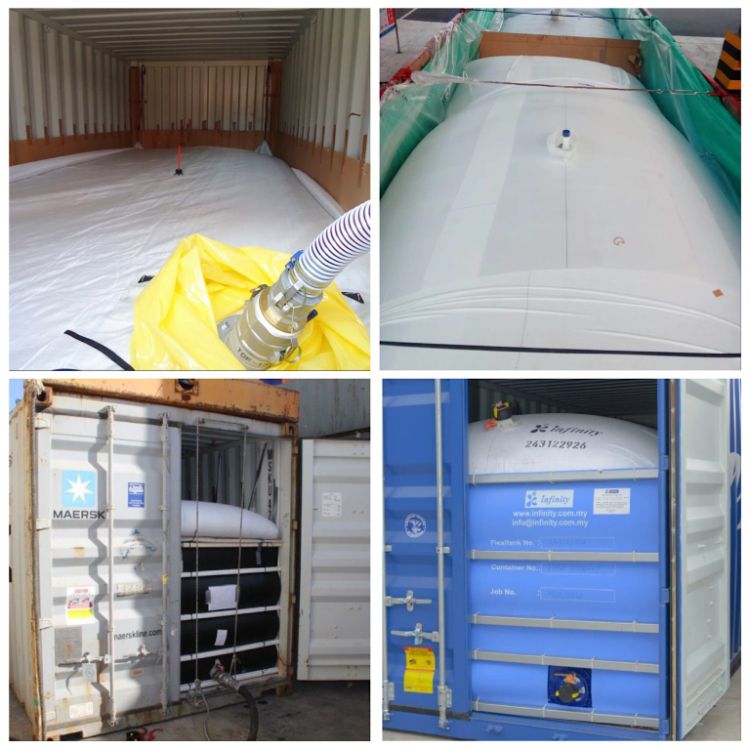 Flexitank Flexi Bag for Vegetable Cooking Oil in Truck Ocean Container