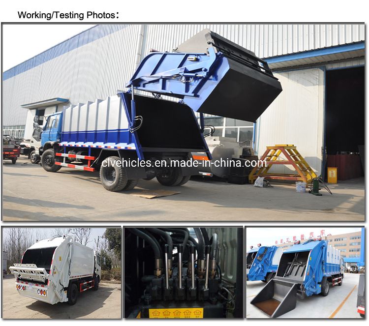 Sino Truck Hohan18000L Waste Collector Compressed Refuse Truck Compactor Garbage Truck