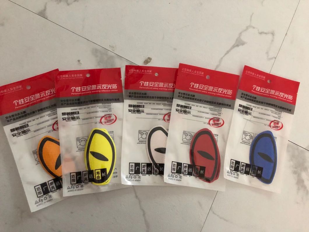 Cat Eye Reflective Sticker for Car Helmet Motorcycle Warning Reflective Sticker Glow in The Dark