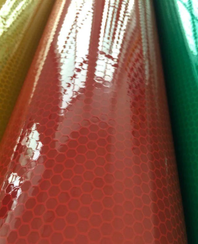 High Intensity Grade Green Color PMMA Type Reflective Sheeting for Signs
