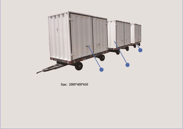 Trailers Food Truck Mobile Bike Double Decker 2 Axle Chassis Dump for Pickup Trucks Vending All Sides Open Enclosed De Trailer