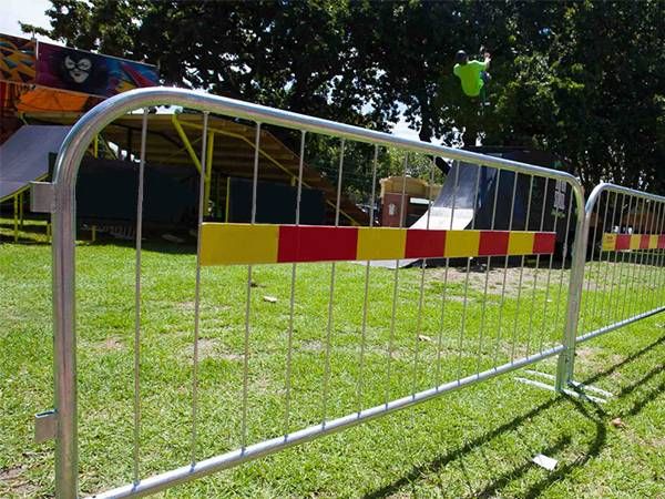 Galvanized Safety Crowed Control Barrier Metal Fence