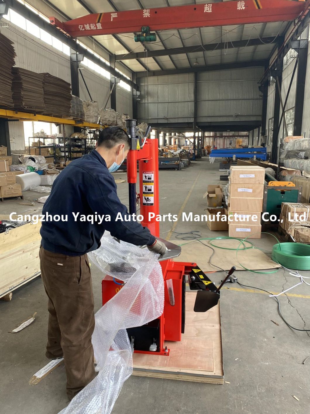 Manual Car Semi-Auto Tyre Changer Equipment Tire Changering Machine