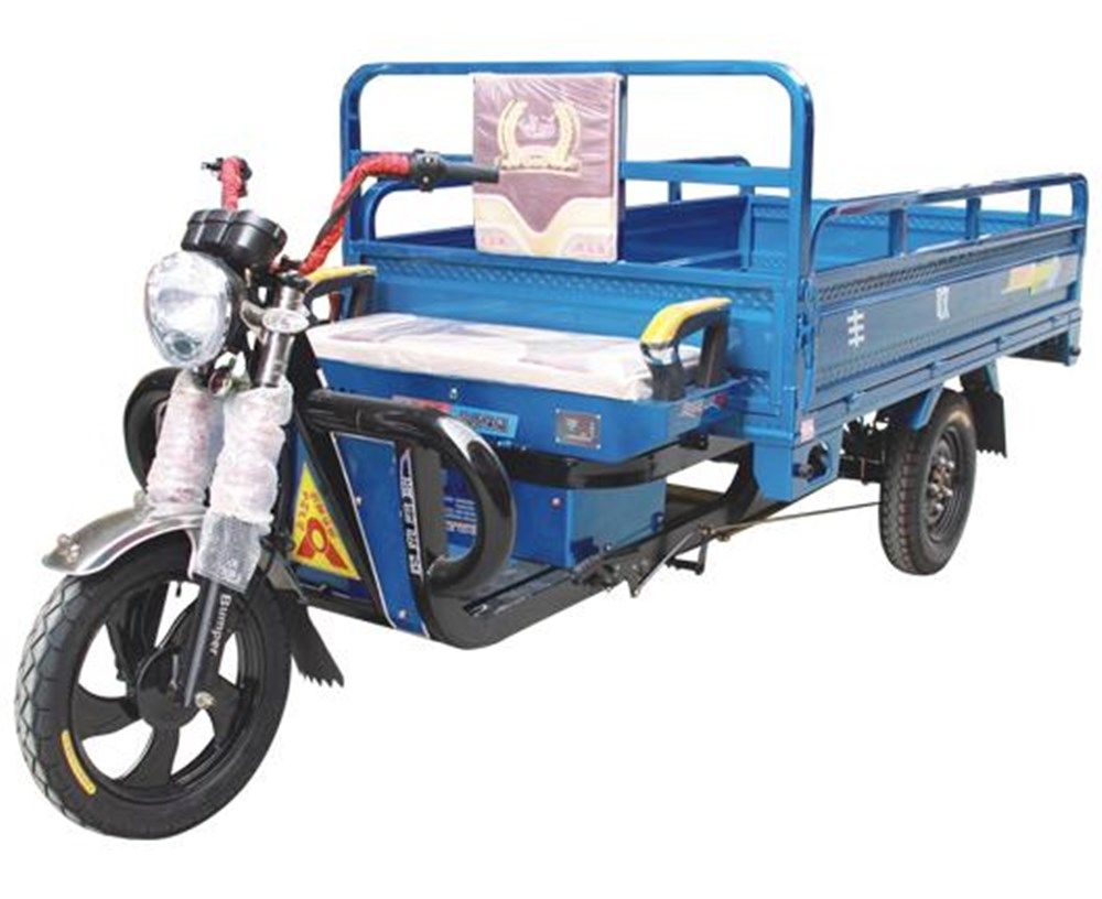 Battery Powered China Factory EEC Certified Driving Cabin Optional Cargo Trike Loader Heavy Load Three Wheel Electric Tricycle