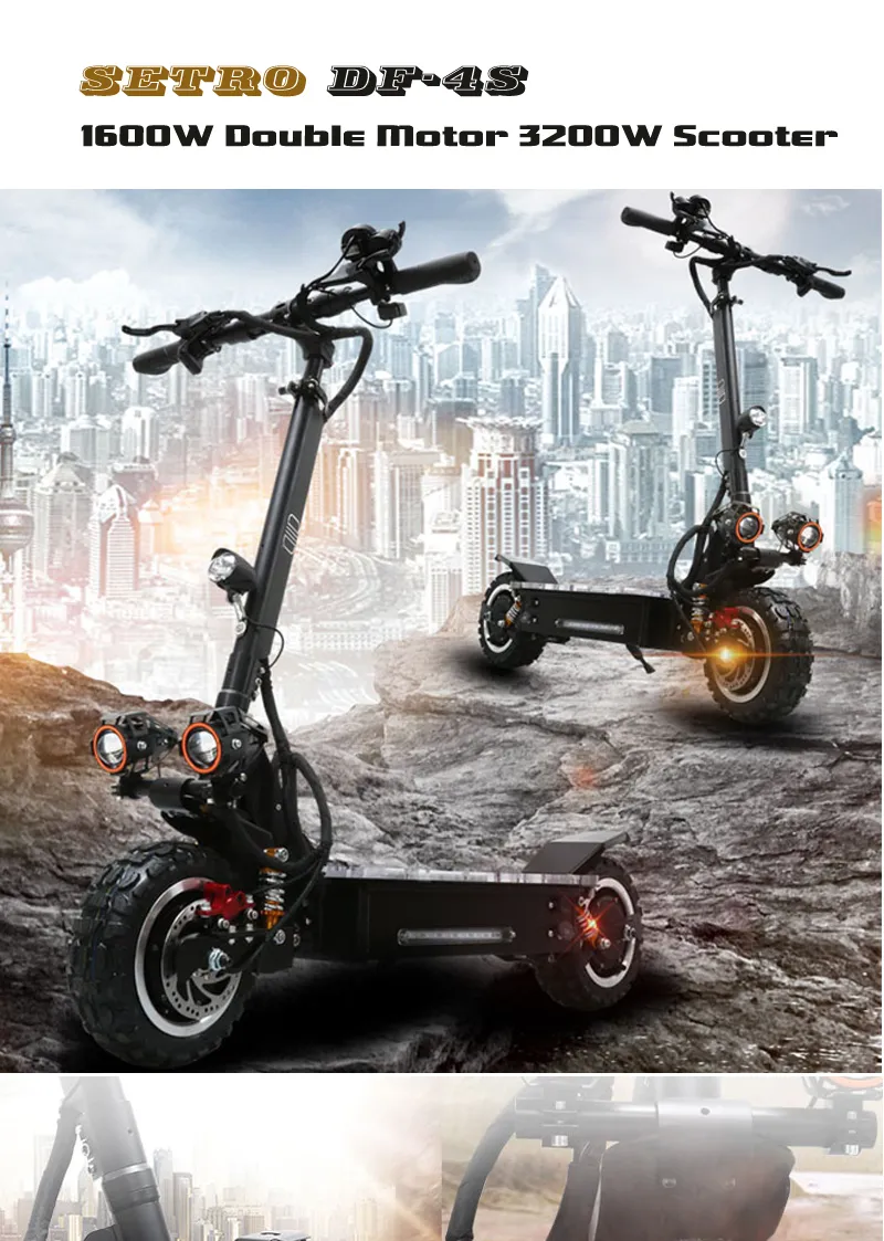 Elektro-Roller Elektirikli off-Road Eletrico/EL Scoter, Electrique Battery E Scooter, Scotter/Escooter Electrico