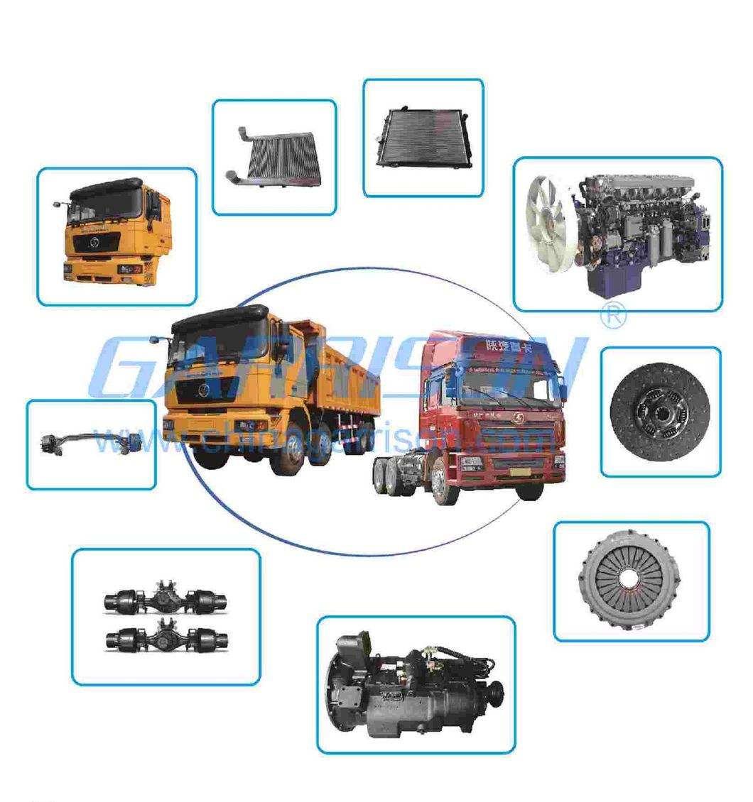 Differential Assy China Original Sinotruk HOWO Shacman Foton FAW JAC Beibennew Truck Spare Parts for Sale 199012320198