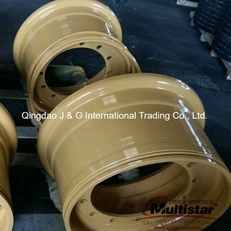3 Piece and 5 Piece Construction OTR Rim Wheel 24-10.00/1.7 25-13.00/2.5