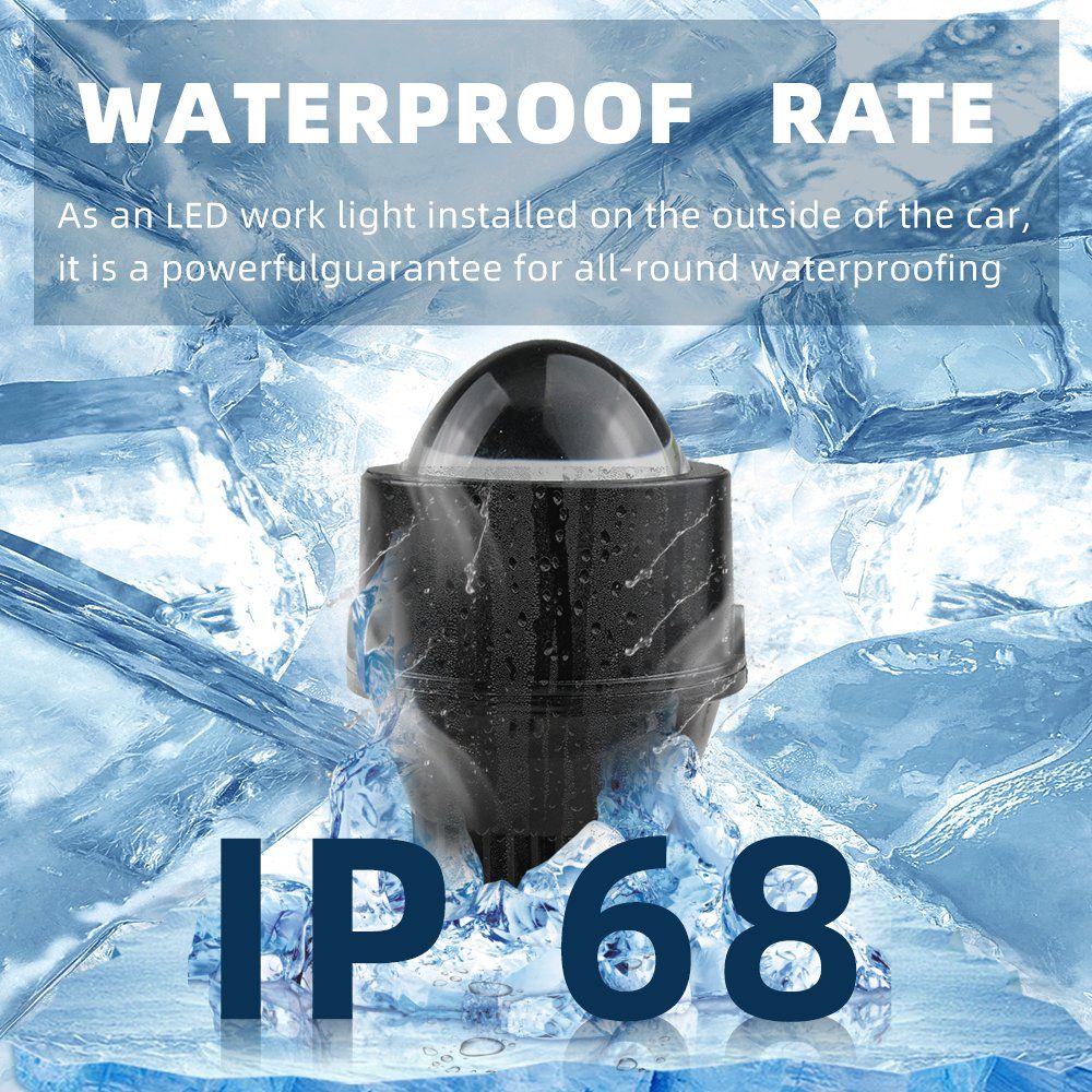 F90 3 Colors All-in-One Fog Laser Bi LED
