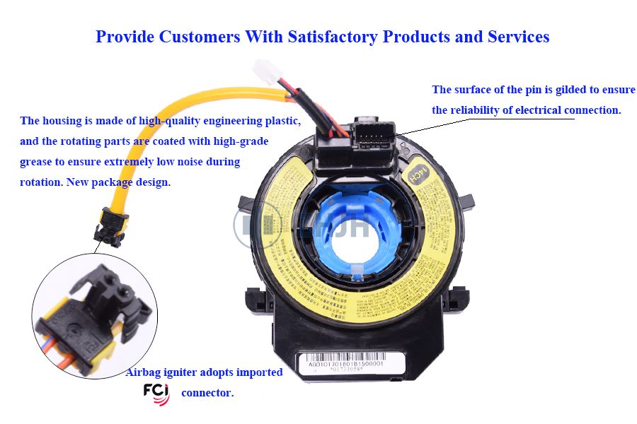 17319581 Airbag Clock Spring Replacement Fit for Geely Borui A0010170