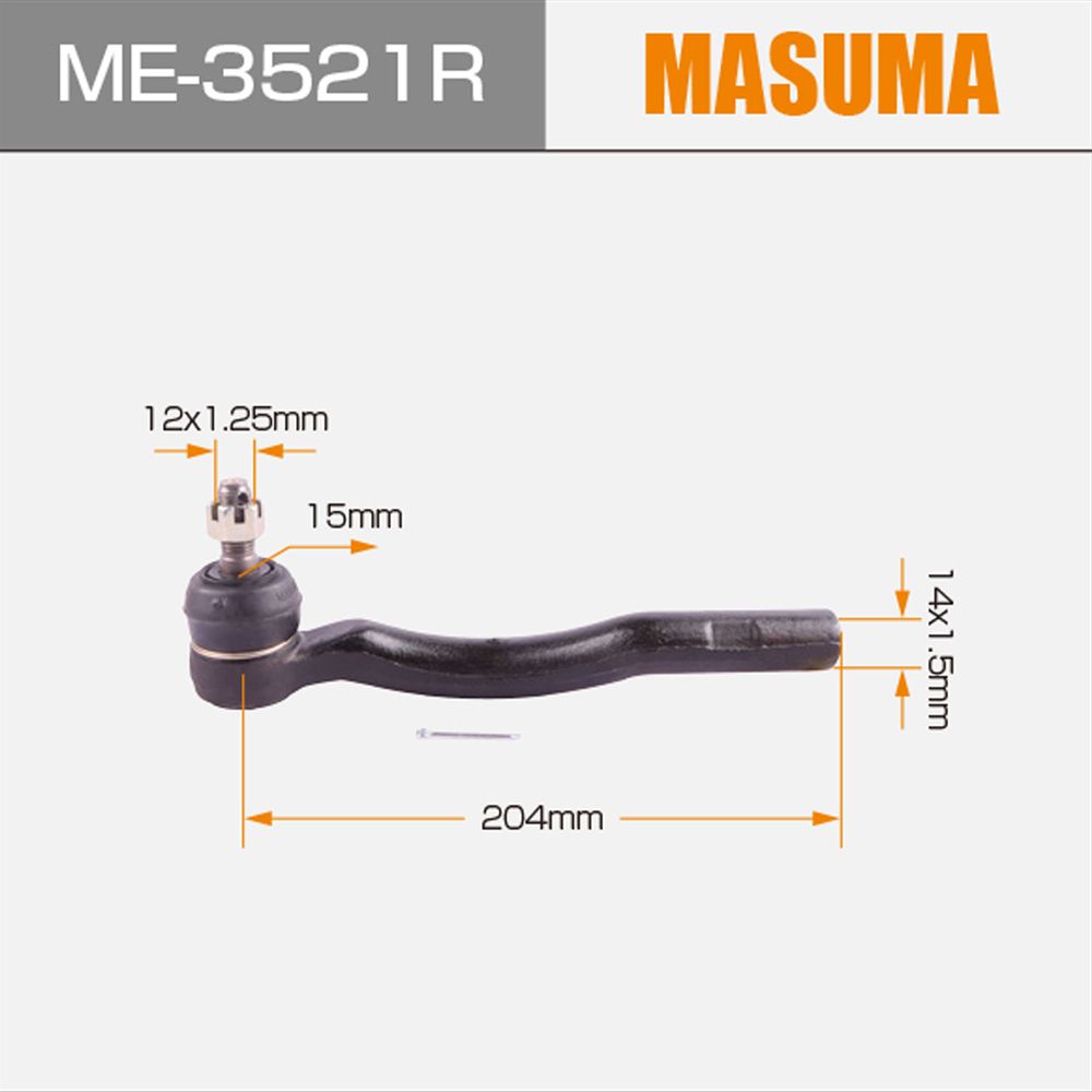 Me-3521r Masuma Hot Sale Auto Tie Rod End 4504629235 for TCR10W