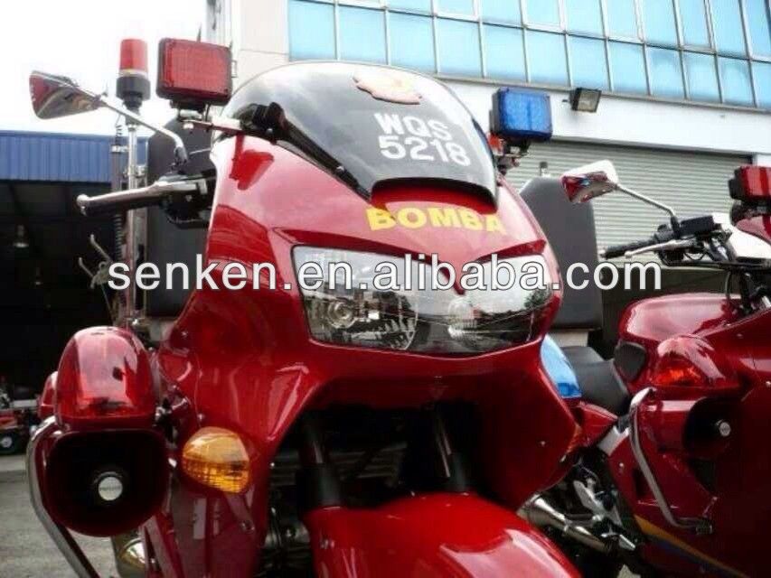 Police Front Warning LED Signal Motorcycle Light Head