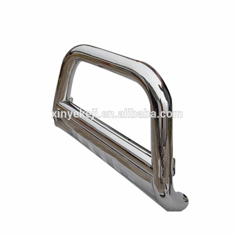 4X4 Accessories OEM Style U-Shaped Front Bar with Baffle 201 Stainless Steel Front Bumper for Toyota Hilux Navara Ranger Amarok