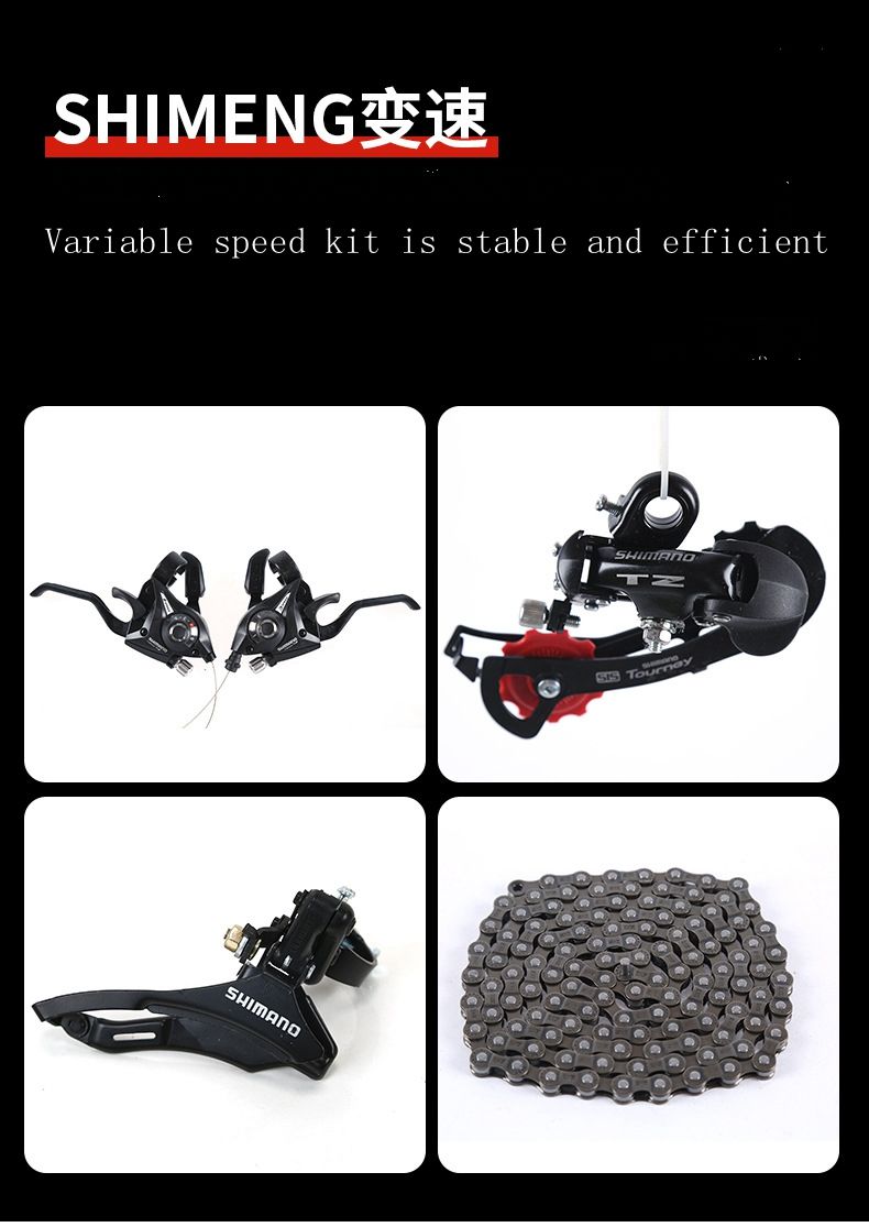 Best-Selling 26 Inch Wide Tire Snowmobile Mountain Bike