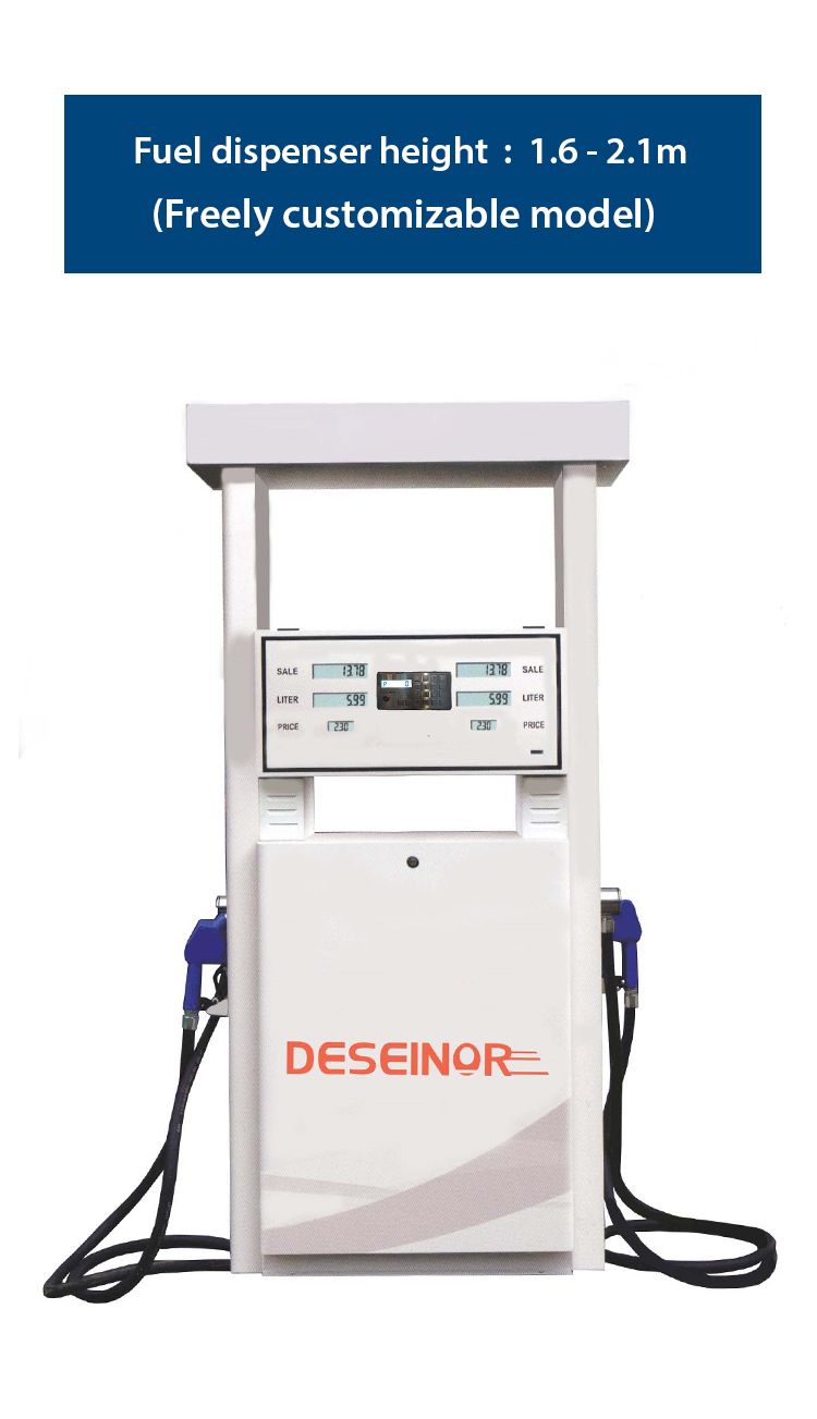 Six Nozzle Fuel Dispenser with Large Flow Rate