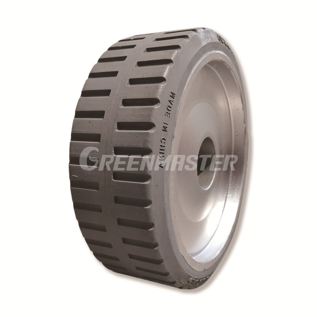 Top Quality Press-on Bands (POB) Mini Forklift Solid Tyre, High Durability Non-Marking Mould on Solid Tire 11X5 1/4X5 3/4 13X5 3/4*7 1/2 13 1/2X5 1/2-8