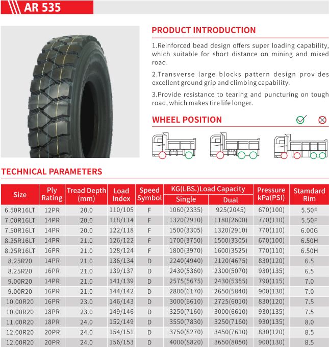 All Steel Radial Truck Tyre Tire 10.00R20 1000R20 10R20 16pr 18pr with Big Block for Short Distance
