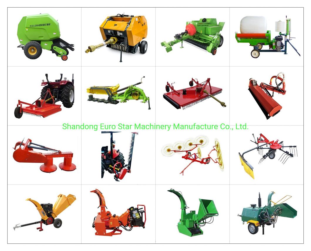 China Agricultural Machinery Manufacturer 4WD 80HP 90HP 100HP 110HP 12HP 130HP Cheap Wheel Farm Tractor with Front End Loader and Backhoe