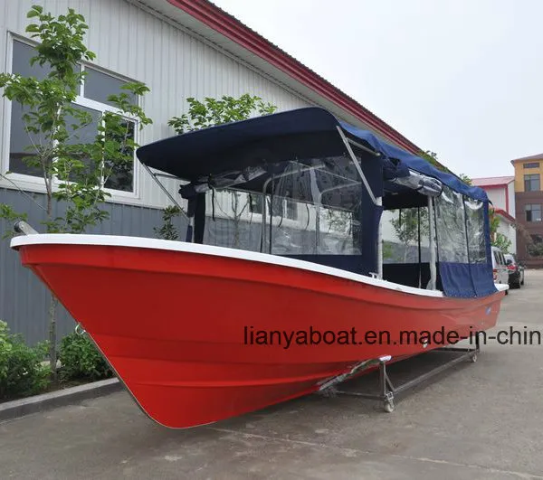 Liya 19FT 25FT Panga Boat Fishing Boat with Fiberglass Hull