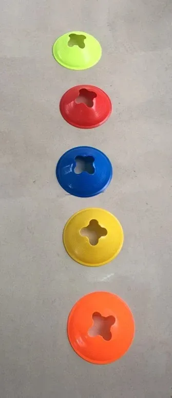 Multi Color Soccer Equipment Soccer Disc Cones, for Agility Training, Soccer, Football, Kids, Field Marker