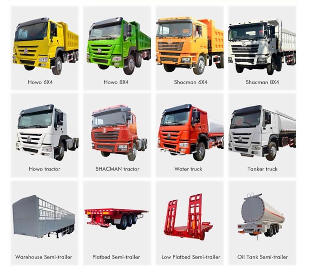 Sinotruk HOWO 6X4 Tipper Truck Original Diesel 371/375 HP LHD Rhd Dump Truck with Good Price
