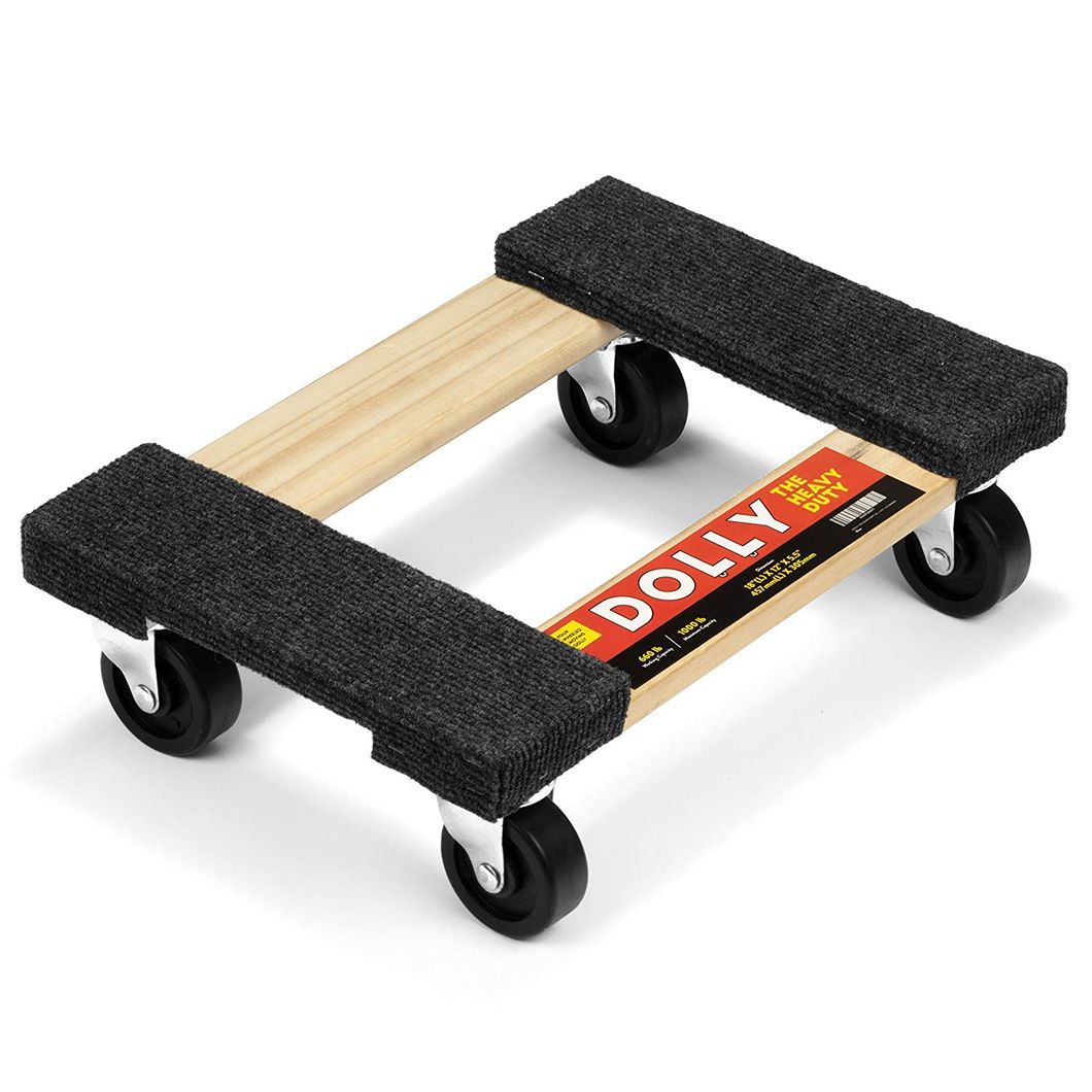 Wheeled Furniture Mover Dolly Multi Purpose Roller for Moving Heavy Objects with 440 Lb Weight Capacity