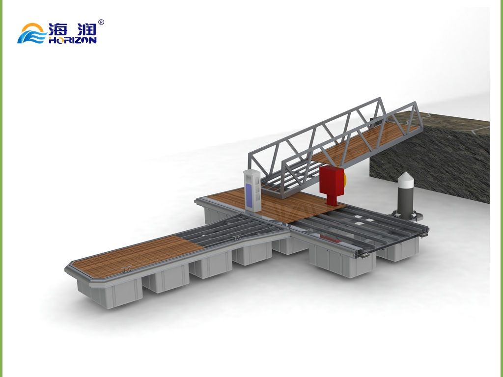 Aluminum Floating Walkway Marine Platform