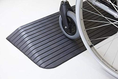 Rise Solid Rubber Power Wheelchair Threshold Entry Ramp Doorway
