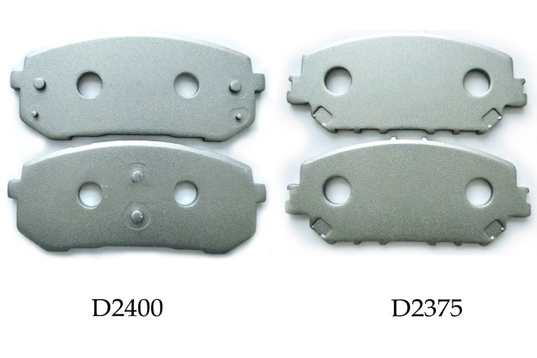 Disc Car Cross Reference Ceramic Stamping Parts Brake Pad Clips Back Plate D1307