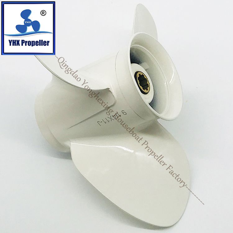 Outboard Engine High Performance Propeller Fit for YAMAHA 9.9-15HP Marine Boat Propeller 9 1/4X11 63V-45943-00-EL