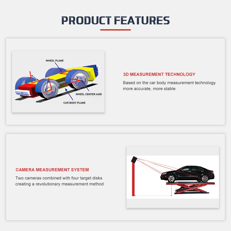 3D Car Wheel Alignment System/ Economical Car Wheel Alignment He A6/ Wheel Alignmen/Car Diagnostic Tool/Vehicle Repair Equipment Tools/Auto Body Frame Machine