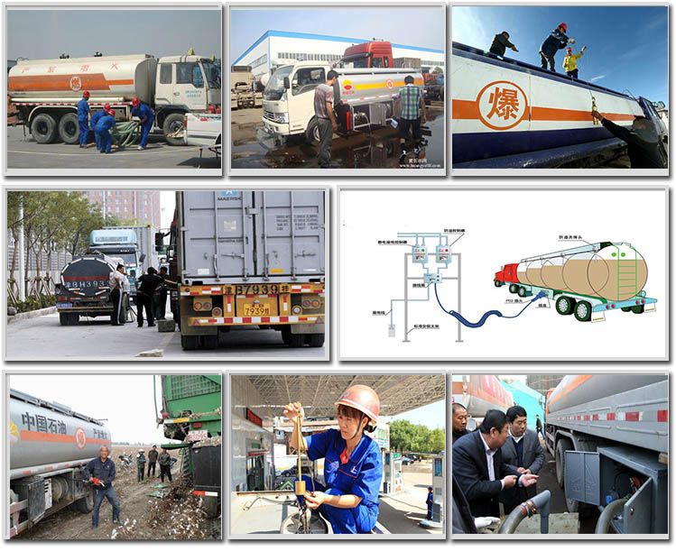 HOWO 12000 Liters Mobile Fuel Tanker Dispensing Refueling Truck