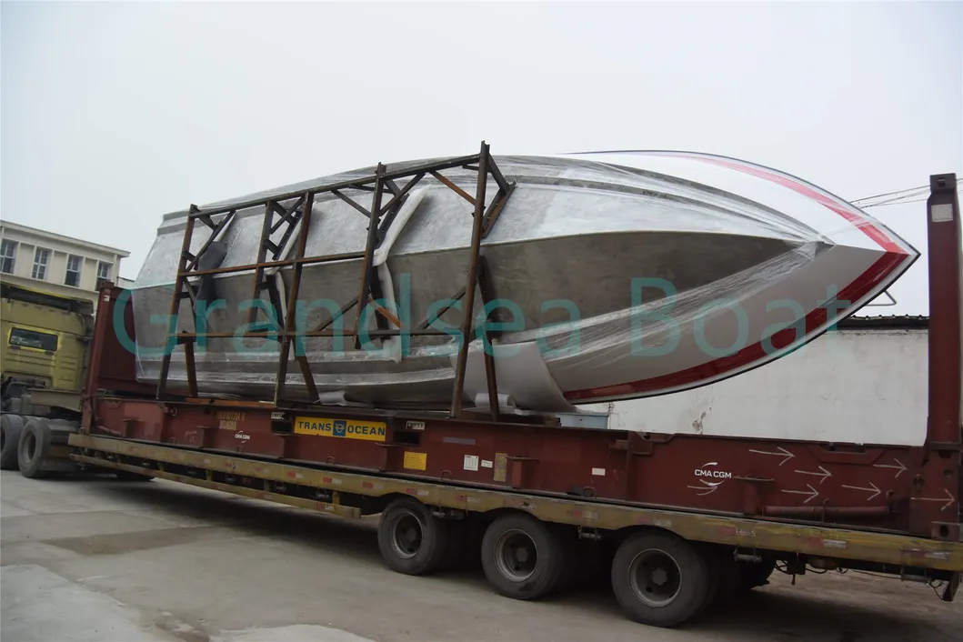 11.6m 40FT 25persons Aluminium/Aluminum Speed Touring Boat with Outboard Engines for Sale