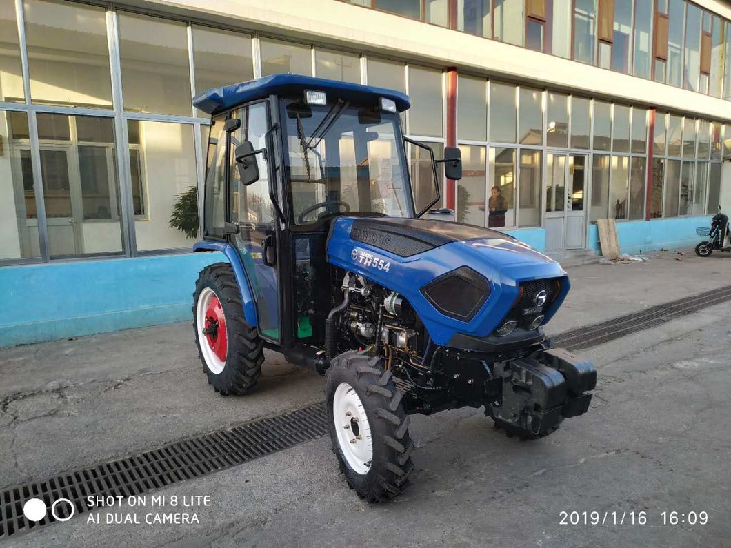Taihong Factory 55HP 4WD Agricultural Tractor Diesel Small Garden Farm Tractors