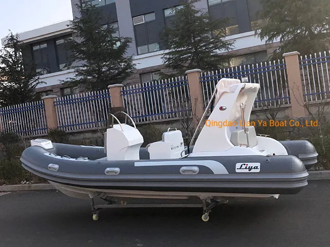 Liya 17feet Rib Hypalon Inflatable Boat with Motor