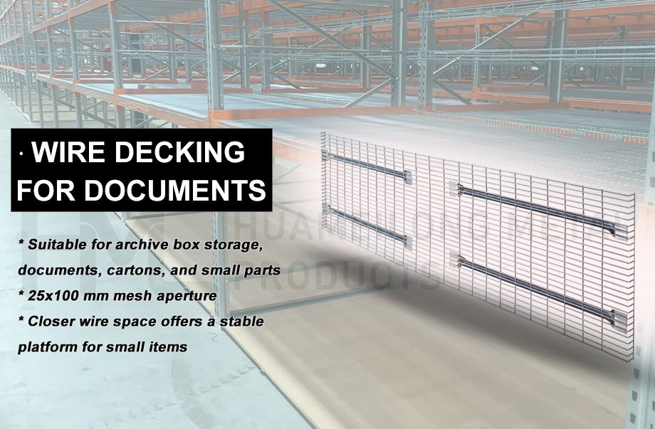 Zinc Plated Durable Document Storage Steel Wire Mesh Decking Manufacturers