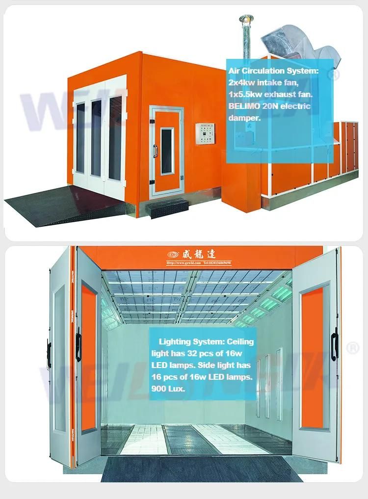 Wld9100 (CE) Auto Paint Booth Baking Booth Spray Oven Painting Booth Baking Booth