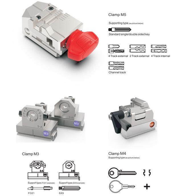 Xhorse Dolphin II XP-005L XP005L Automatic Portable Key Cutting Machine with Adjustable Screen and Built-in Battery