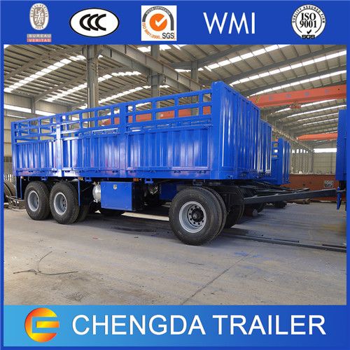 3 Axle Pulling Full Cargo Trailer with Tractor Hook