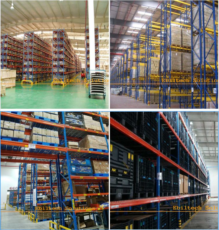 Super Save Space Electric Moblile Pallet Racking