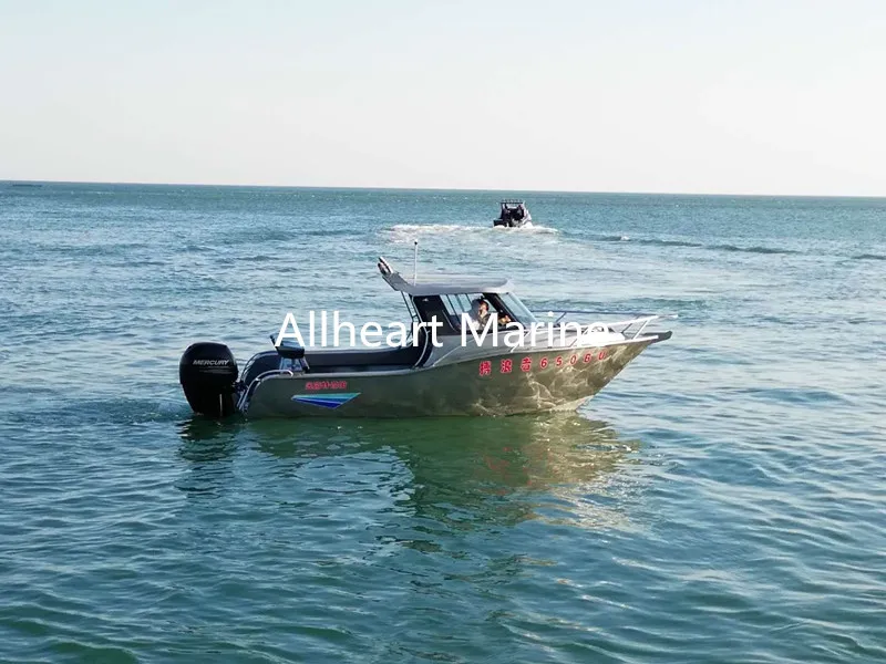 19FT 6.5m New Zealand Design Aluminum Yacht Sport Speed Motor Cabin Cruiser Fishing Boat with CE