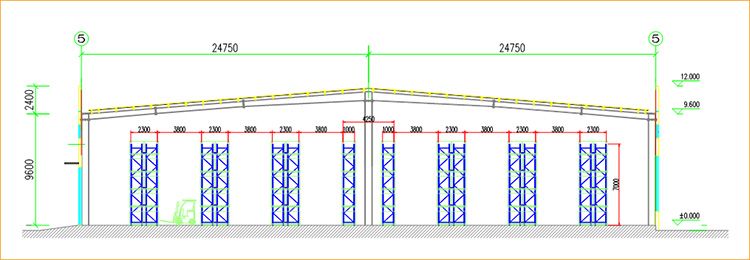 High Quality 4 Layer Shelves Storage Pallet Racking Racks for Warehouse