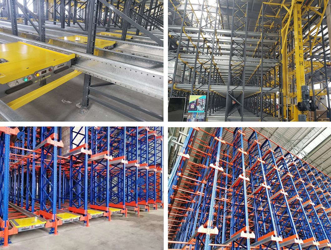 High Density Storage Radio Shuttle Carrier with Remote Control