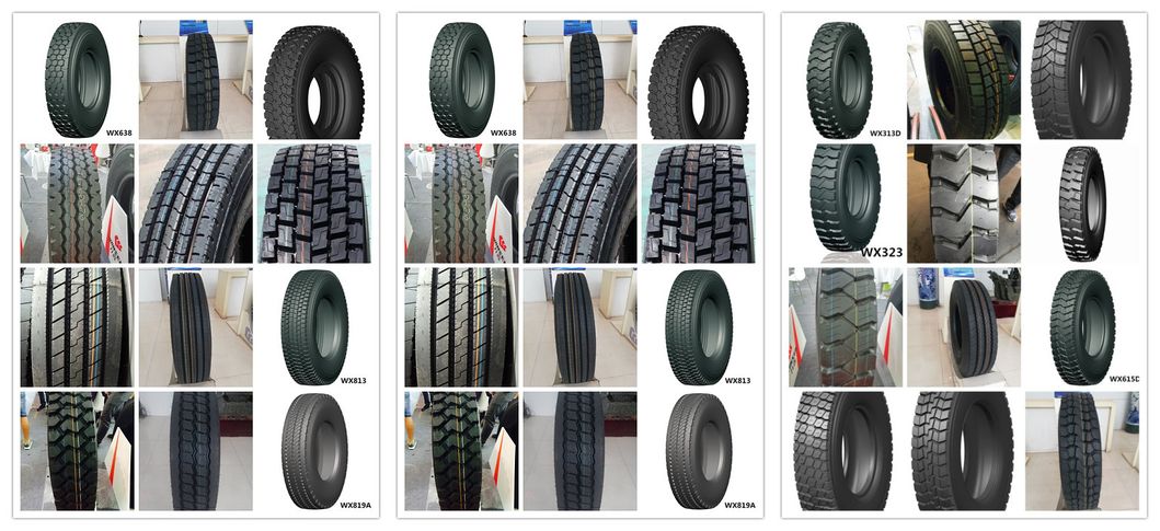 China Famous Pattern Truck Tyre 11.00r20 Xr818 Tire with Tube and Flap with Low Price From China Tyre Factory