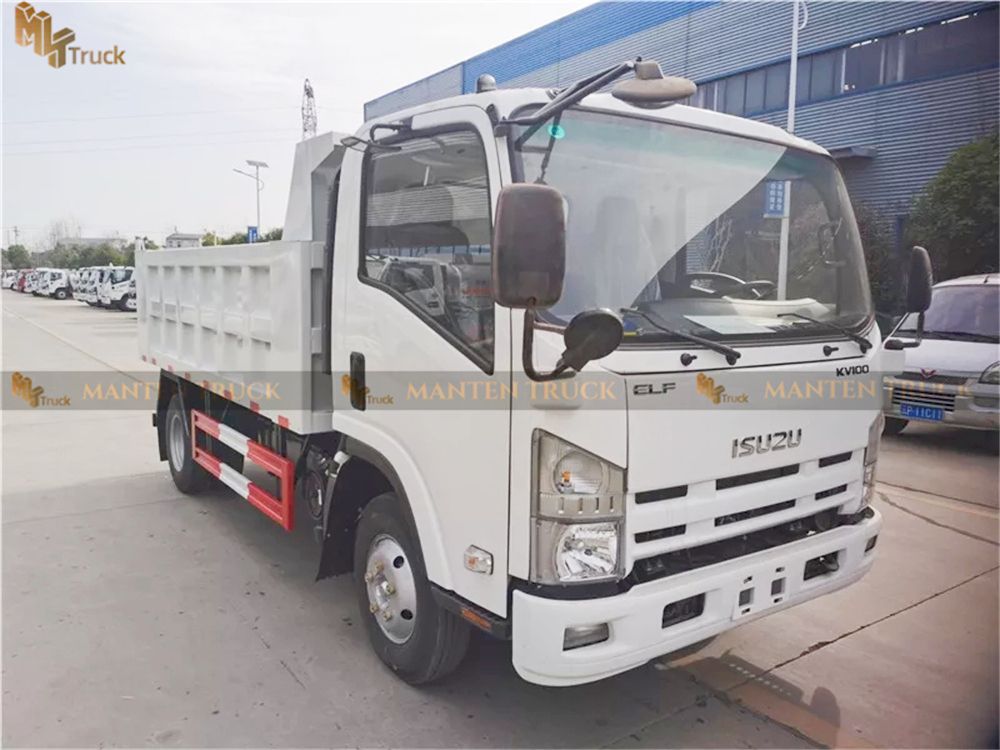 New Isuzu Kv100 4ton 4mt 4 Tonnes 4m3 4 Cubic Meters Bucket Tipping Truck