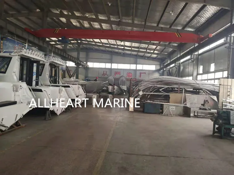 2022 New Design 9.98m Aluminum/Aluminum Parachute Boat